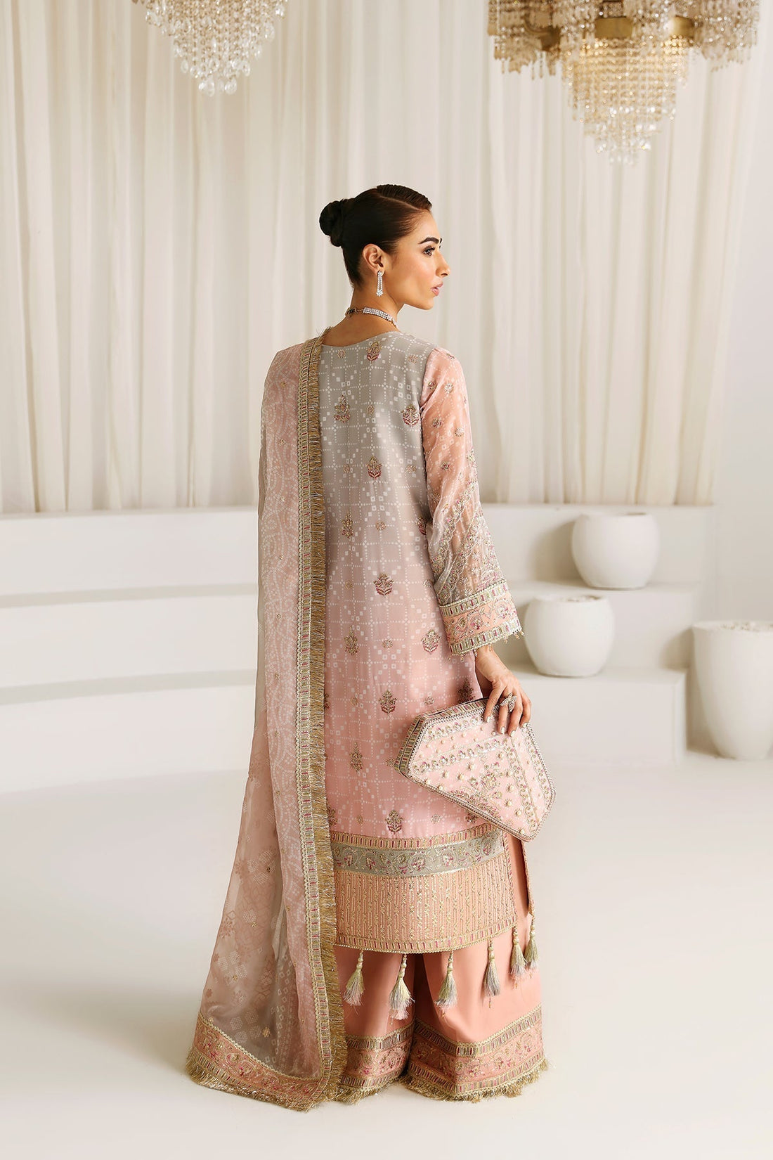 Alizeh | La Ruha Wedding Formals | AF-CH-2181-Breeze - House Of Hania
