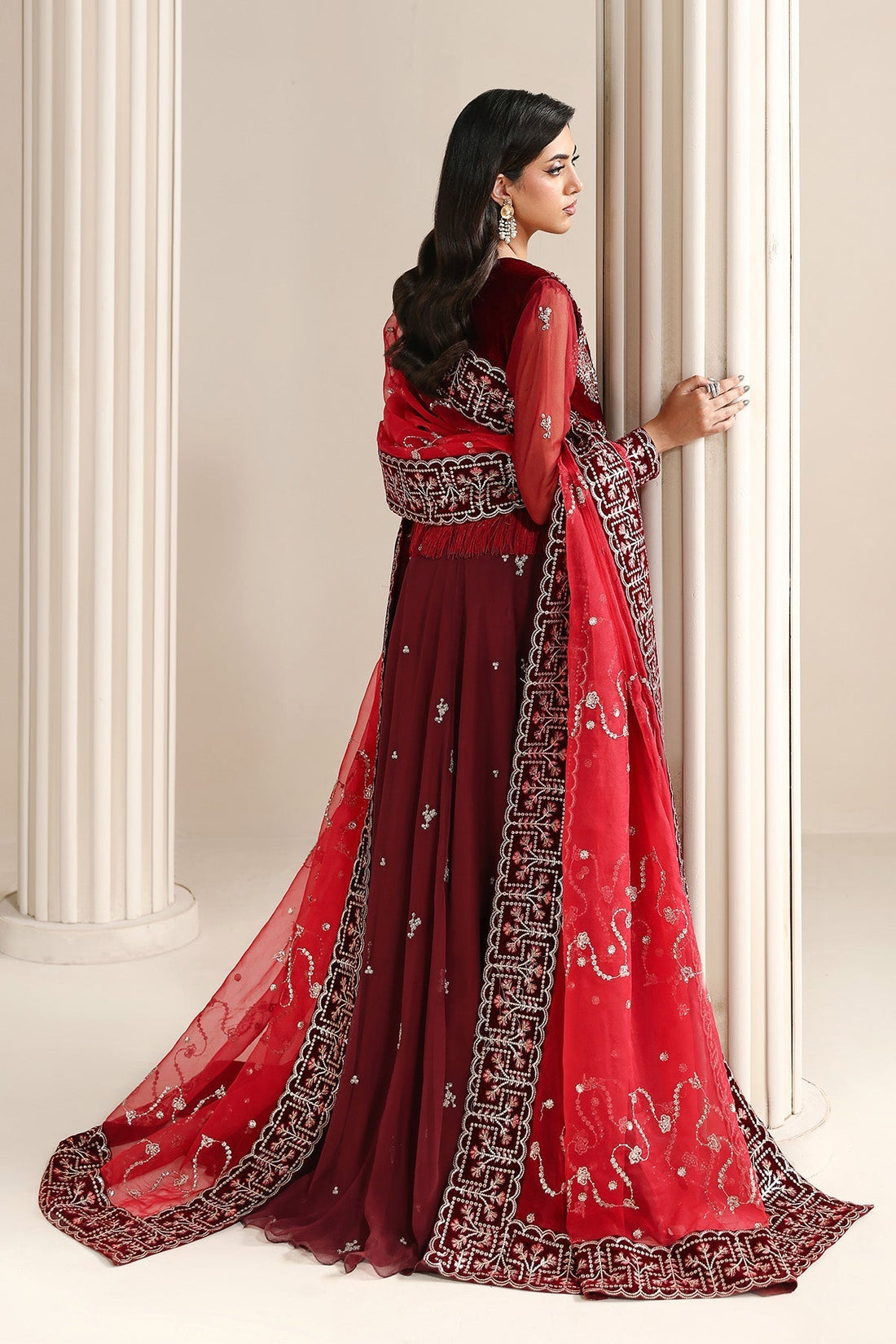 Alizeh | Lamour 25 | AF-VLT-2209-Cherie - House Of Hania