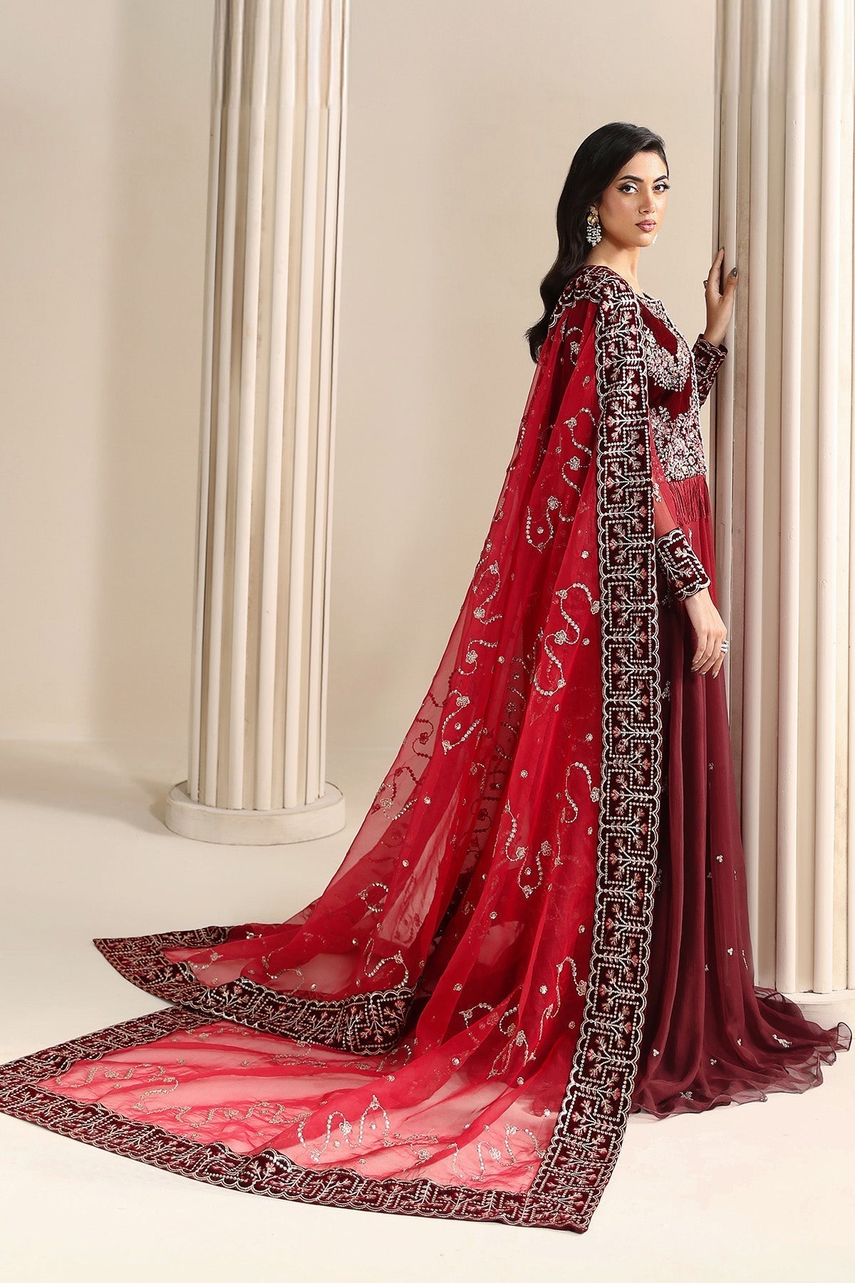 Alizeh | Lamour 25 | AF-VLT-2209-Cherie - House Of Hania