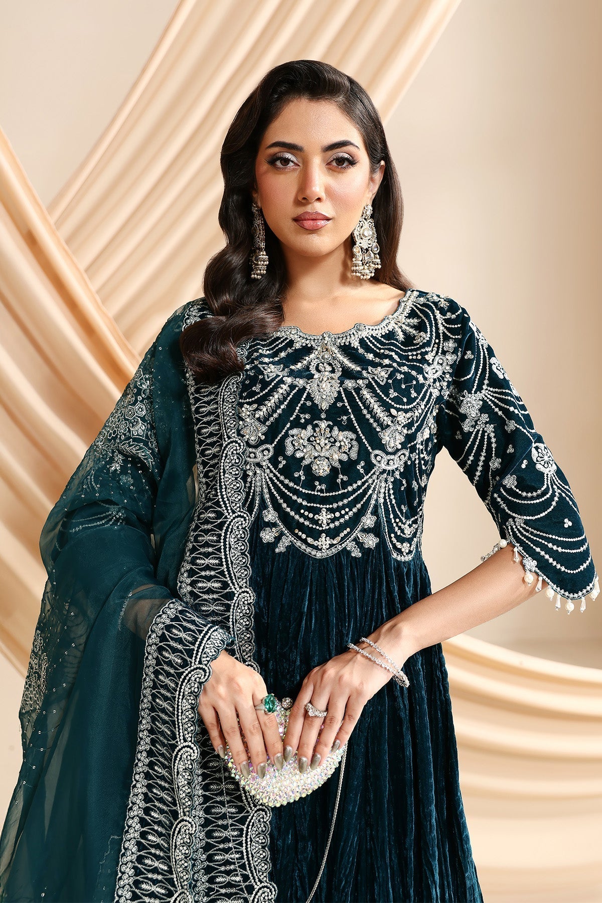 Alizeh | Lamour 25 | AF-VLT-2214-Mystique - House Of Hania