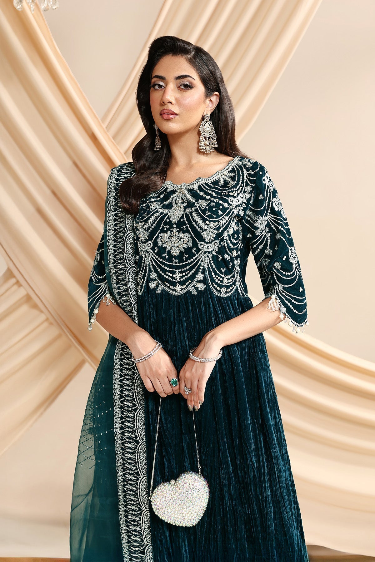 Alizeh | Lamour 25 | AF-VLT-2214-Mystique - House Of Hania