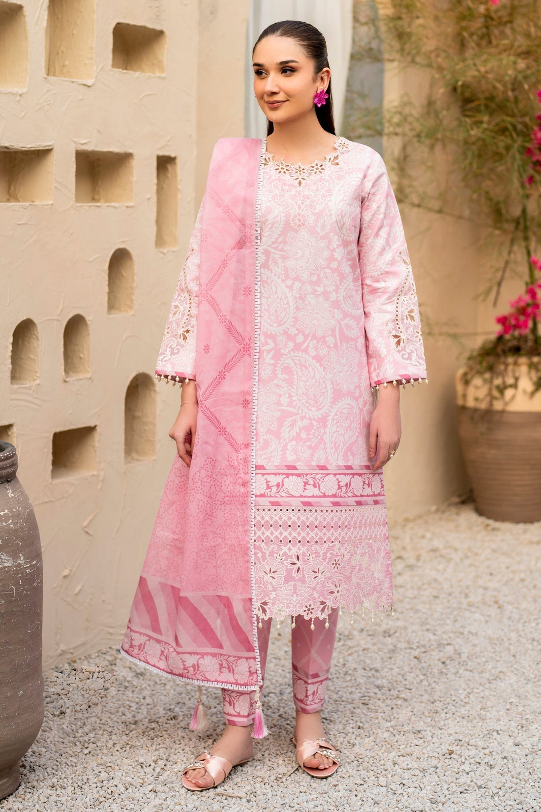 Alizeh | Levana Lawn | Perla - House Of Hania