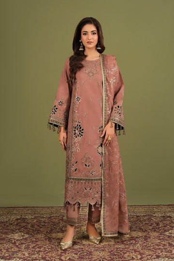 Alizeh | Luxe Raw Silk | AF-RS-12-Vesper - House Of Hania