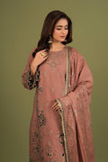 Alizeh | Luxe Raw Silk | AF-RS-12-Vesper - House Of Hania