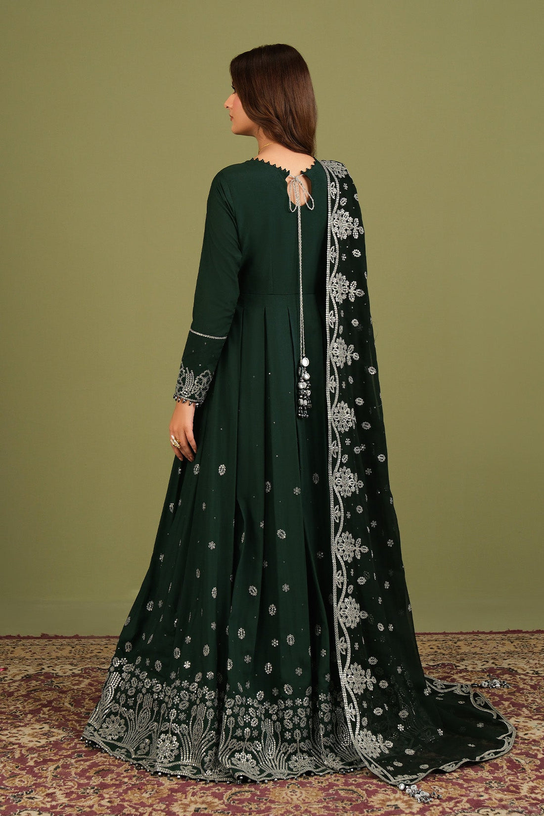 Alizeh | Luxe Raw Silk | AF-RS-14-Alice - House Of Hania