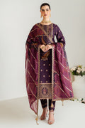 Alizeh | Luxury Raw Silk | AF-RS-05-SCARLET - House Of Hania