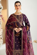 Alizeh | Luxury Raw Silk | AF-RS-05-SCARLET - House Of Hania