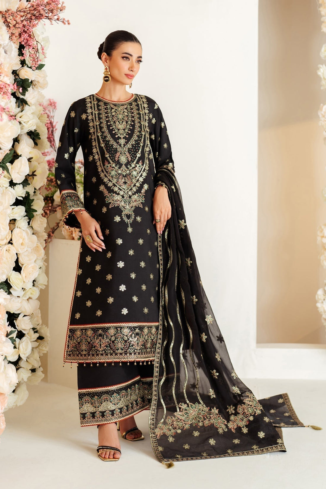 Alizeh | Luxury Raw Silk | AF-RS-07-GALE - House Of Hania