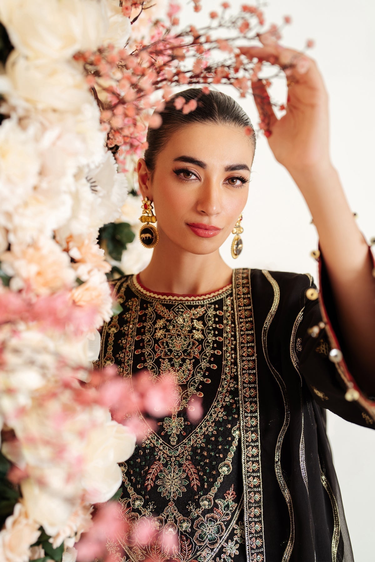 Alizeh | Luxury Raw Silk | AF-RS-07-GALE - House Of Hania