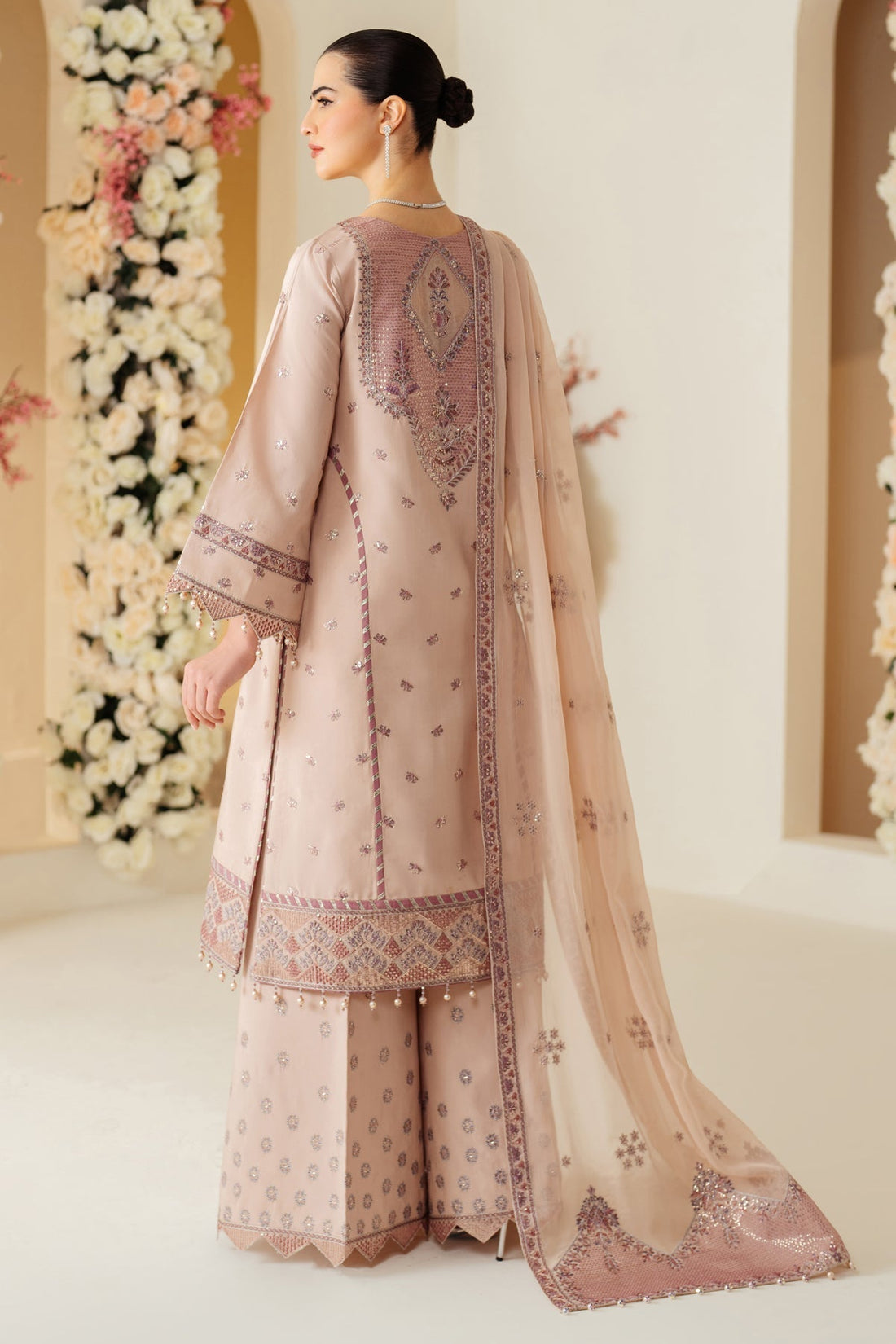 Alizeh | Luxury Raw Silk | AF-RS-08-TAFFY - House Of Hania