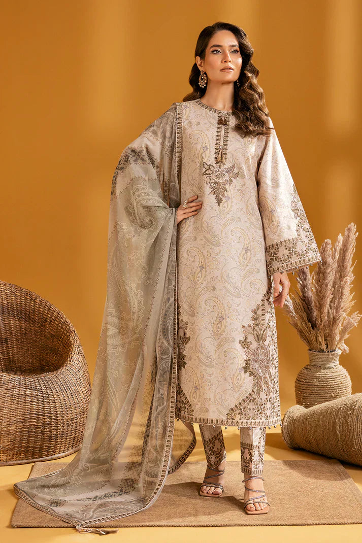 Alizeh | Maahi Embroidered Lawn | Hira - House Of Hania