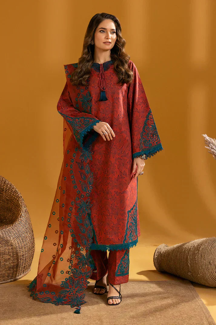 Alizeh | Maahi Embroidered Lawn | Mira - House Of Hania