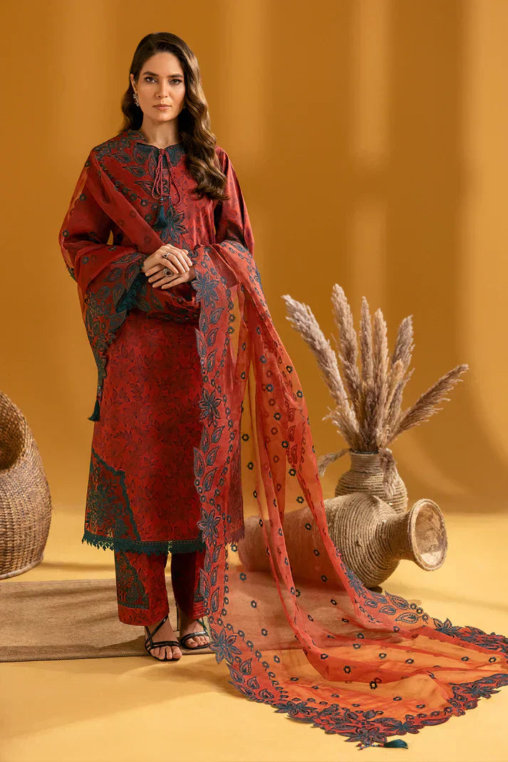 Alizeh | Maahi Embroidered Lawn | Mira - House Of Hania