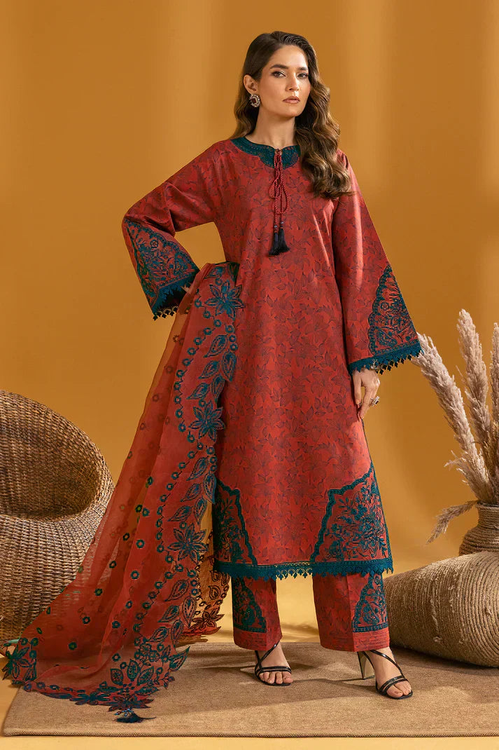 Alizeh | Maahi Embroidered Lawn | Mira - House Of Hania