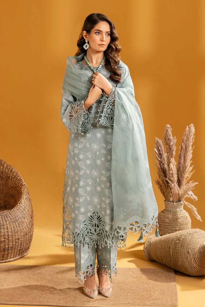 Alizeh | Maahi Embroidered Lawn | Nyra - House Of Hania