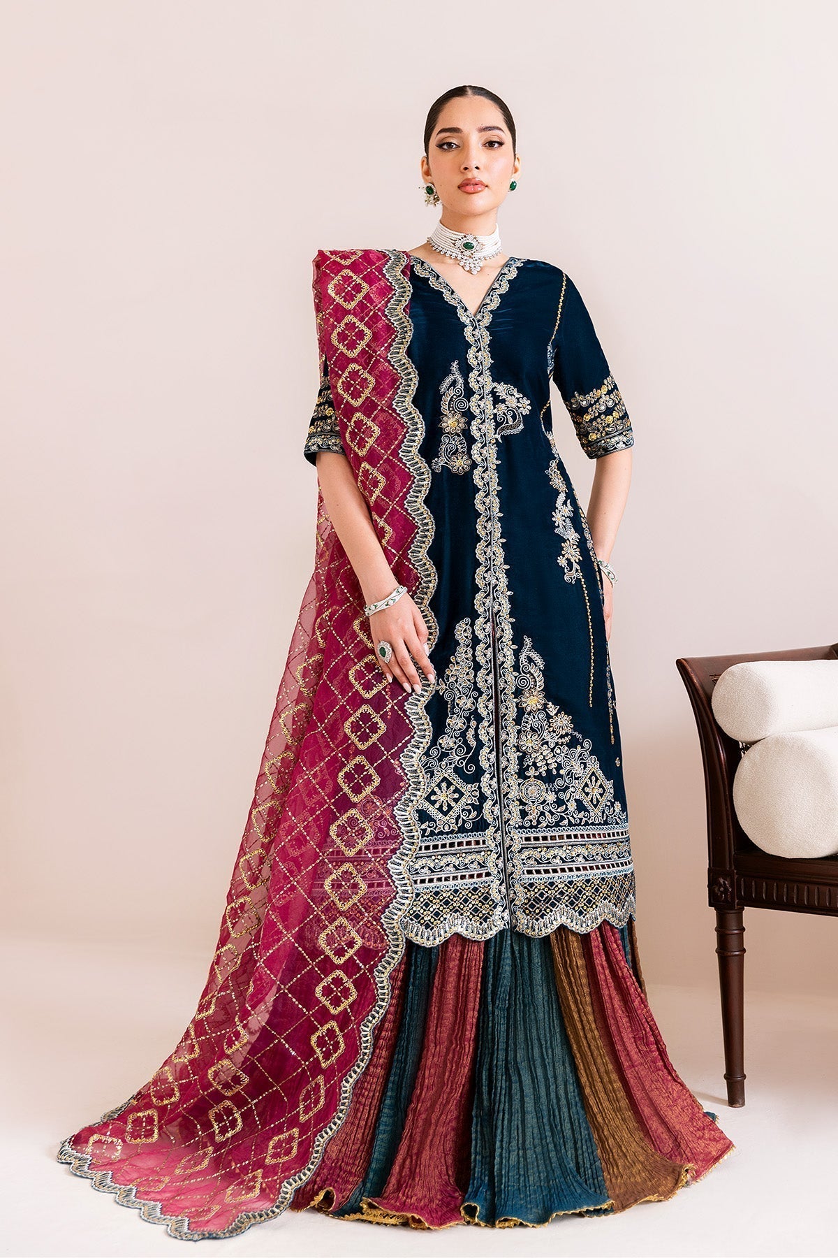 Alizeh | Makhmal Luxury Velvet Edit | Mehroob - House Of Hania