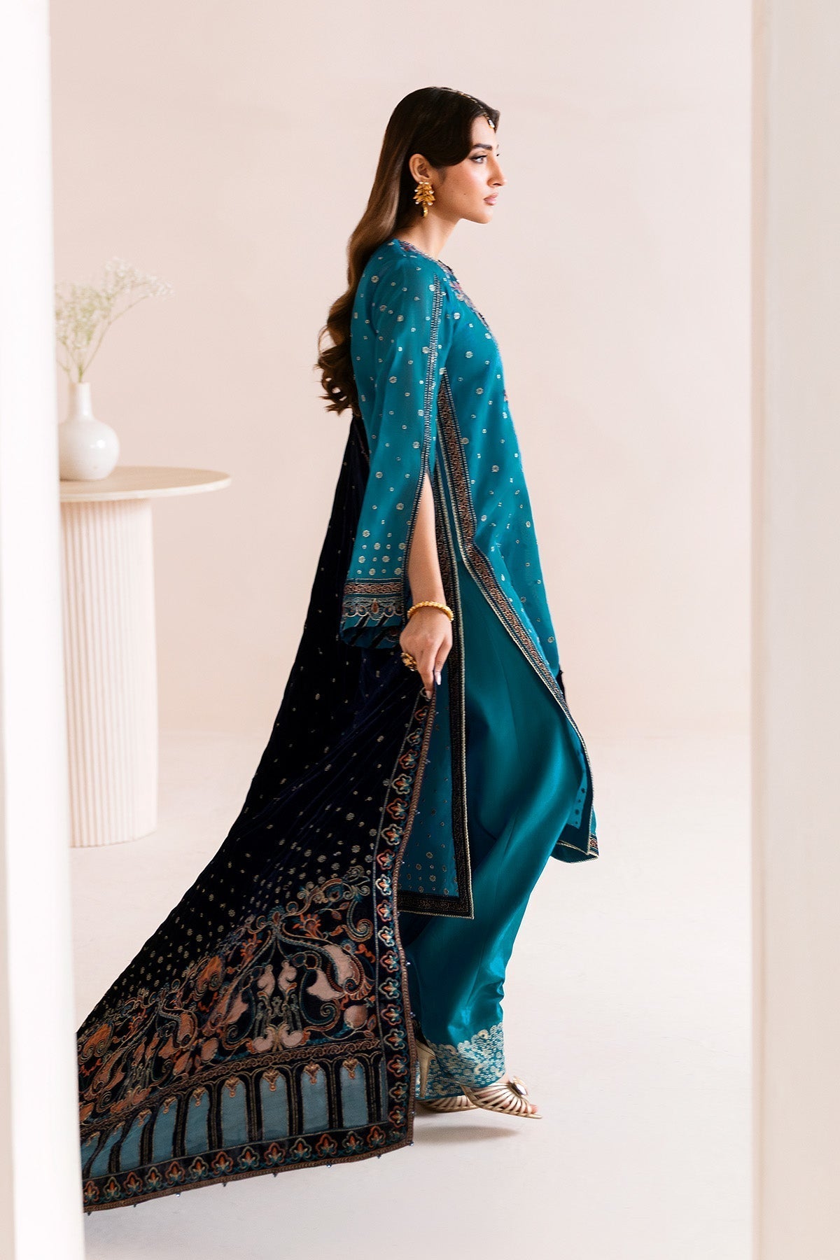 Alizeh | Makhmal Luxury Velvet Edit | Nelofer - House Of Hania