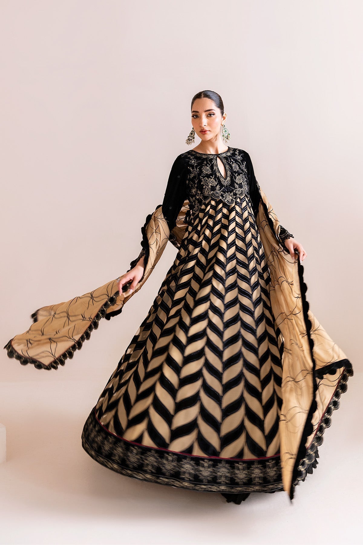 Alizeh | Makhmal Luxury Velvet Edit | Noor Jahan - House Of Hania