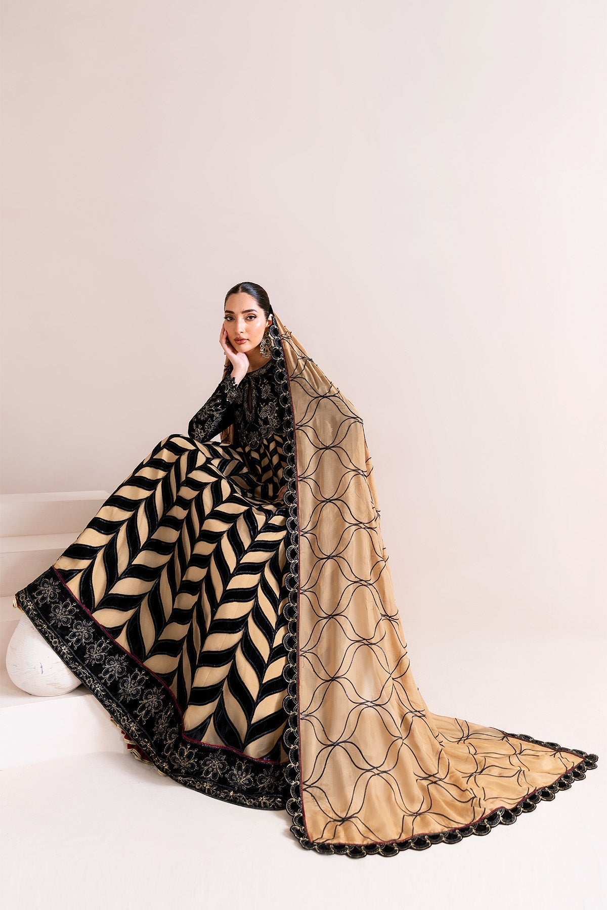 Alizeh | Makhmal Luxury Velvet Edit | Noor Jahan - House Of Hania