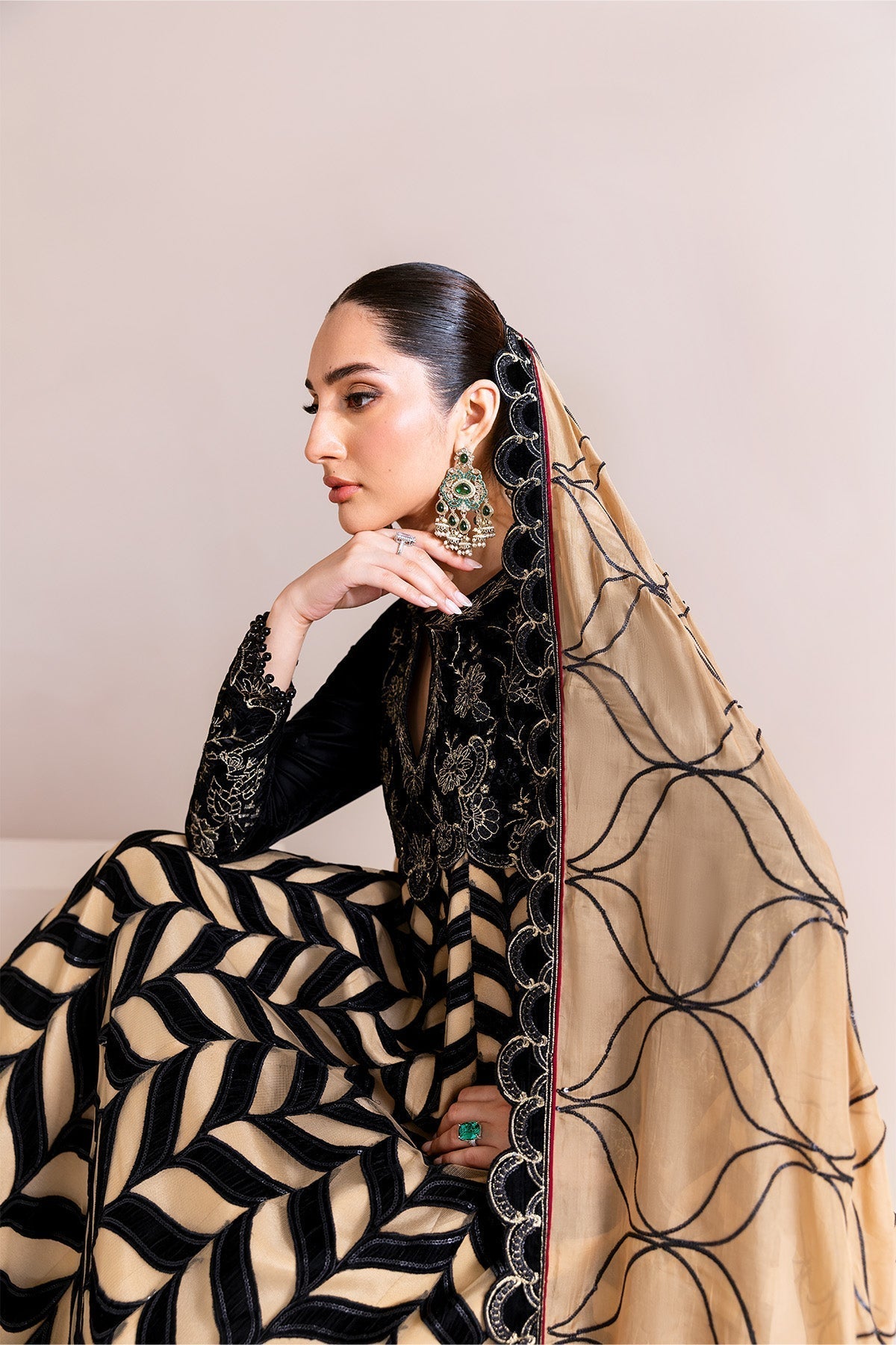 Alizeh | Makhmal Luxury Velvet Edit | Noor Jahan - House Of Hania