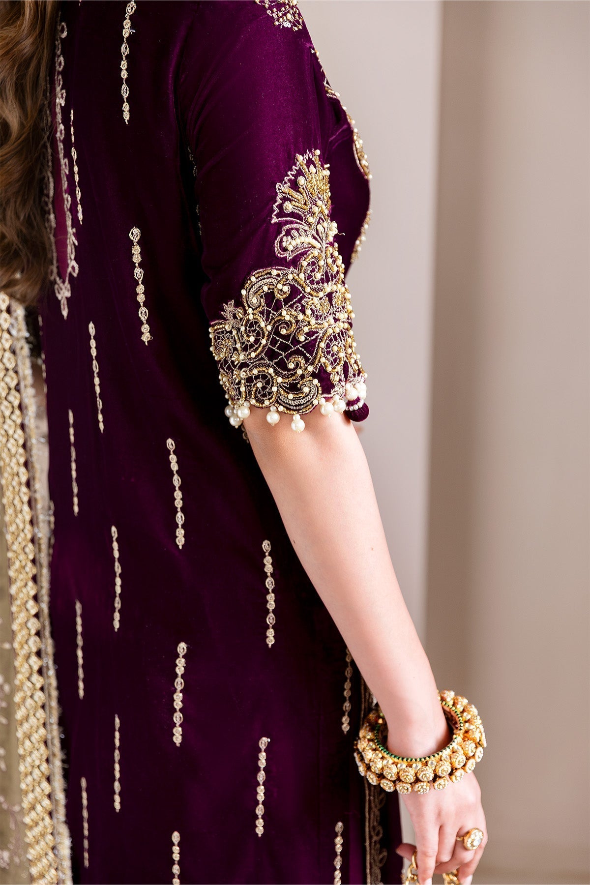 Alizeh | Makhmal Luxury Velvet Edit | Zarlish - House Of Hania