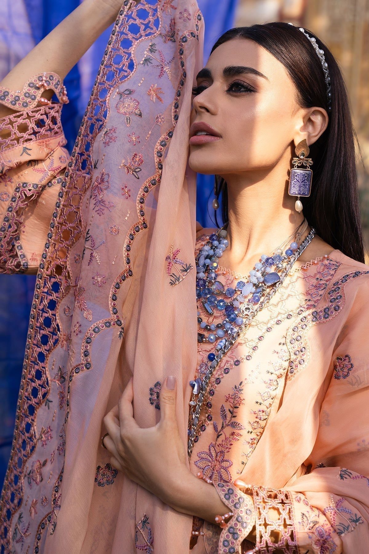 Alizeh | Rawayat Luxury Lawn 24 | Nazmin - House Of Hania