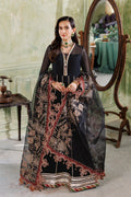 Alizeh | Ready to wear | Black Dress 3 piece - RTW1026 - House Of Hania