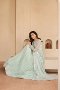 Alizeh | Ready to wear | Green Dress 3 Piece - RTW1020 - House Of Hania