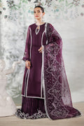 Alizeh | Ready to wear | Purple Dress 3 piece - RTW1023 - House Of Hania