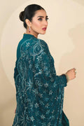 Alizeh | Ready to wear | Sea Green Pepplum 3 piece - RTW1015 - House Of Hania