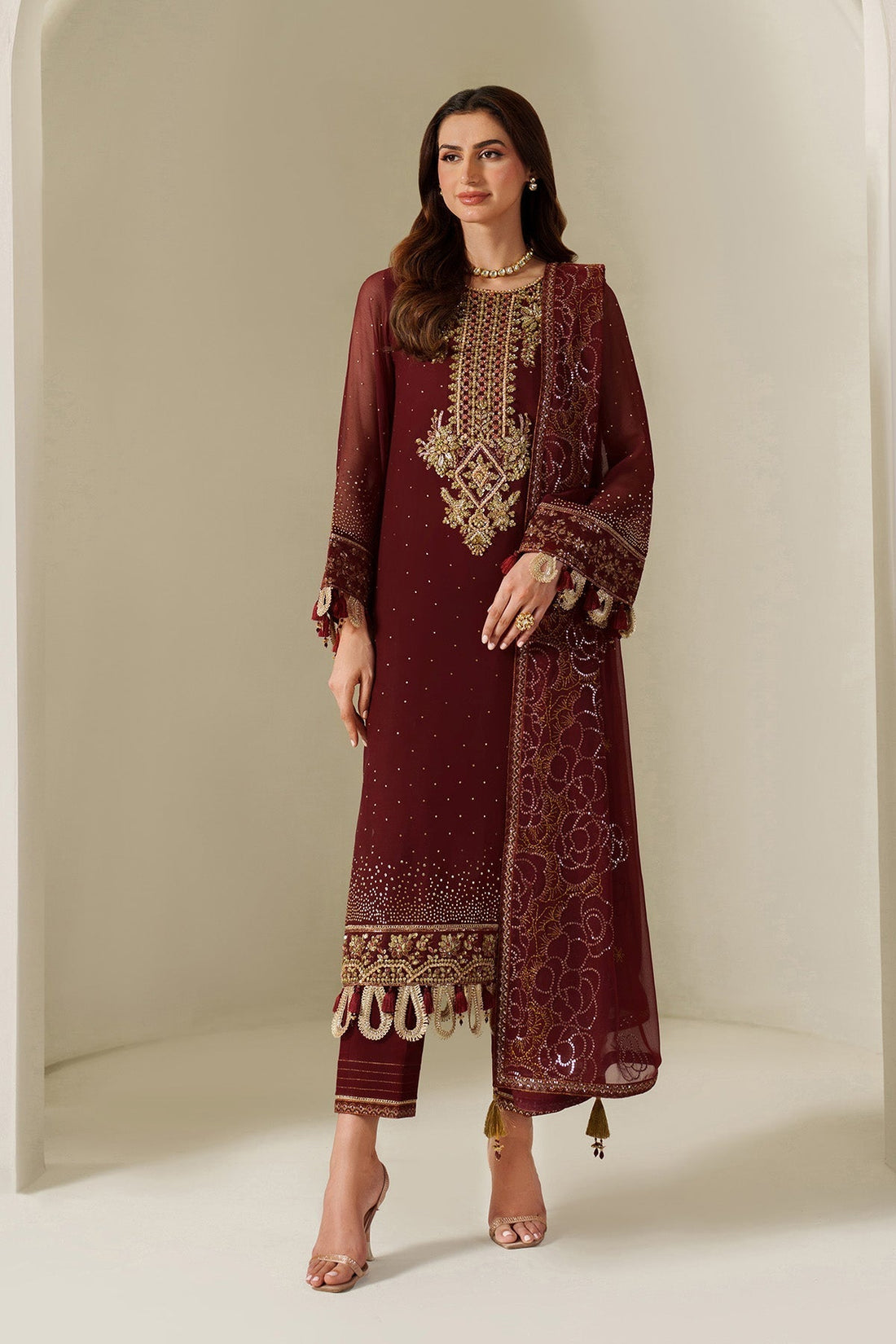 Alizeh | Reena Handmade 25 | AF-HM-4047-Kavya - House Of Hania