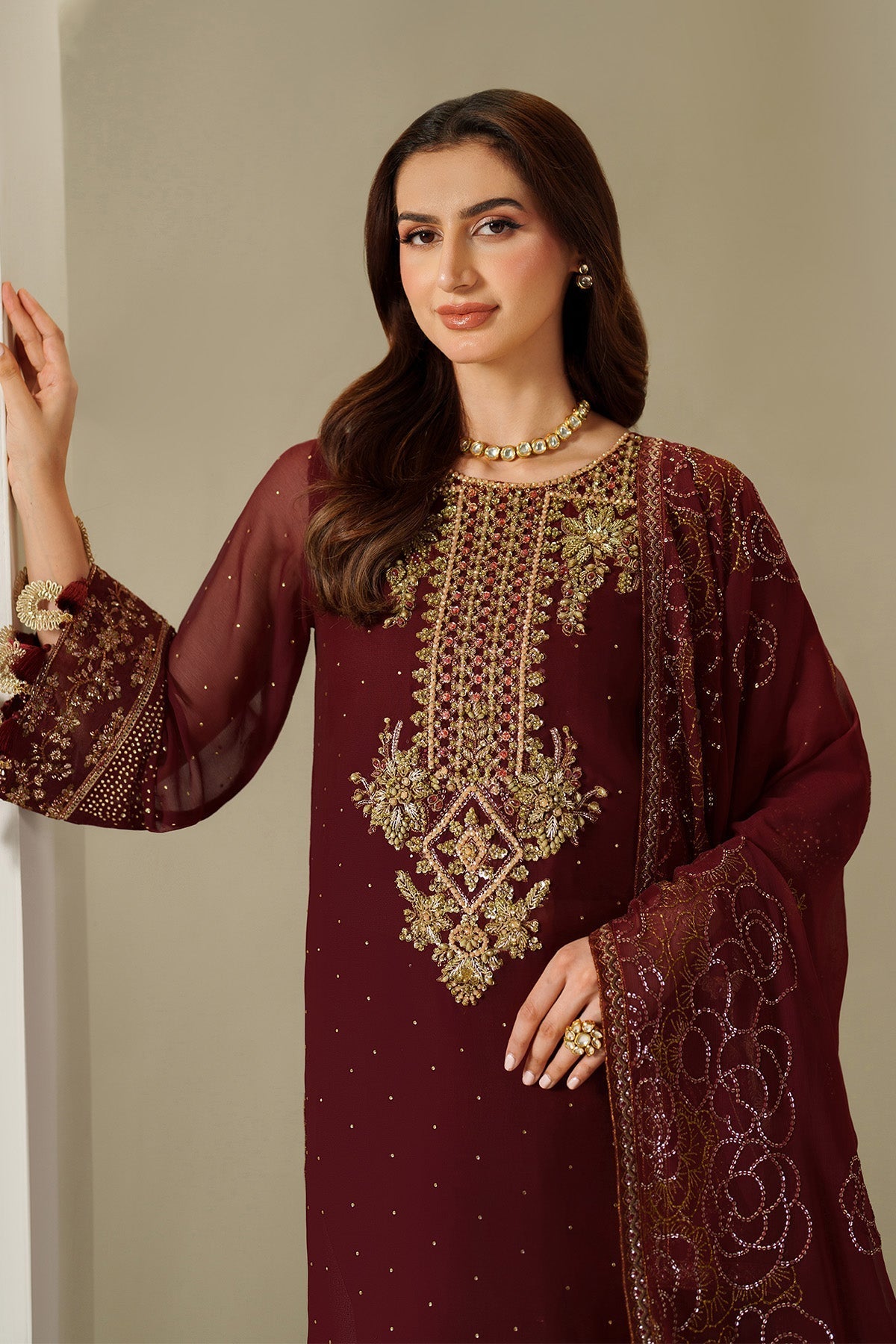 Alizeh | Reena Handmade 25 | AF-HM-4047-Kavya - House Of Hania