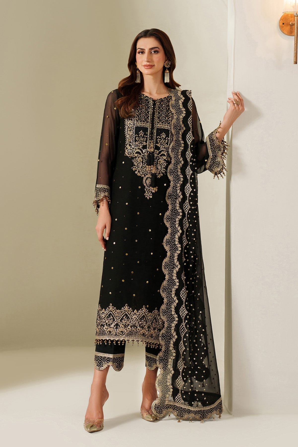 Alizeh | Reena Handmade 25 | AF-HM-4049-Reshma - House Of Hania