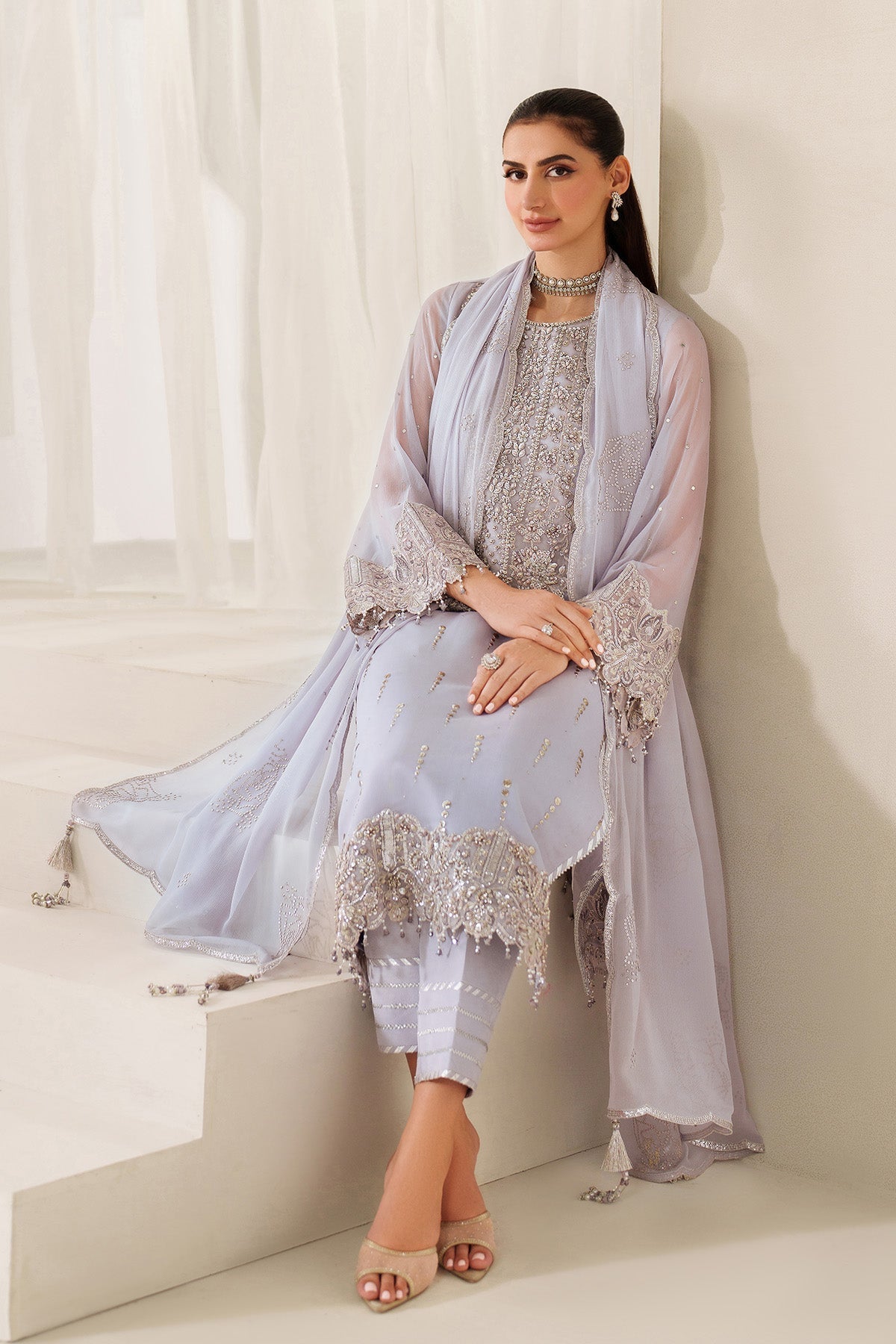 Alizeh | Reena Handmade 25 | AF-HM-4050-Feeha - House Of Hania