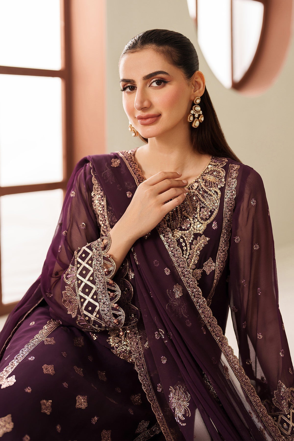Alizeh | Reena Handmade 25 | AF-HM-4053-Tehwar - House Of Hania