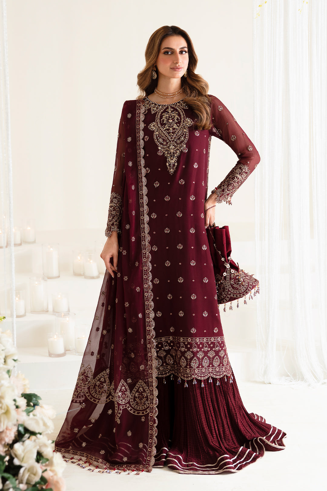 Alizeh | Reena Wedding Edits | AF-HM-4009-MEADOW - House Of Hania