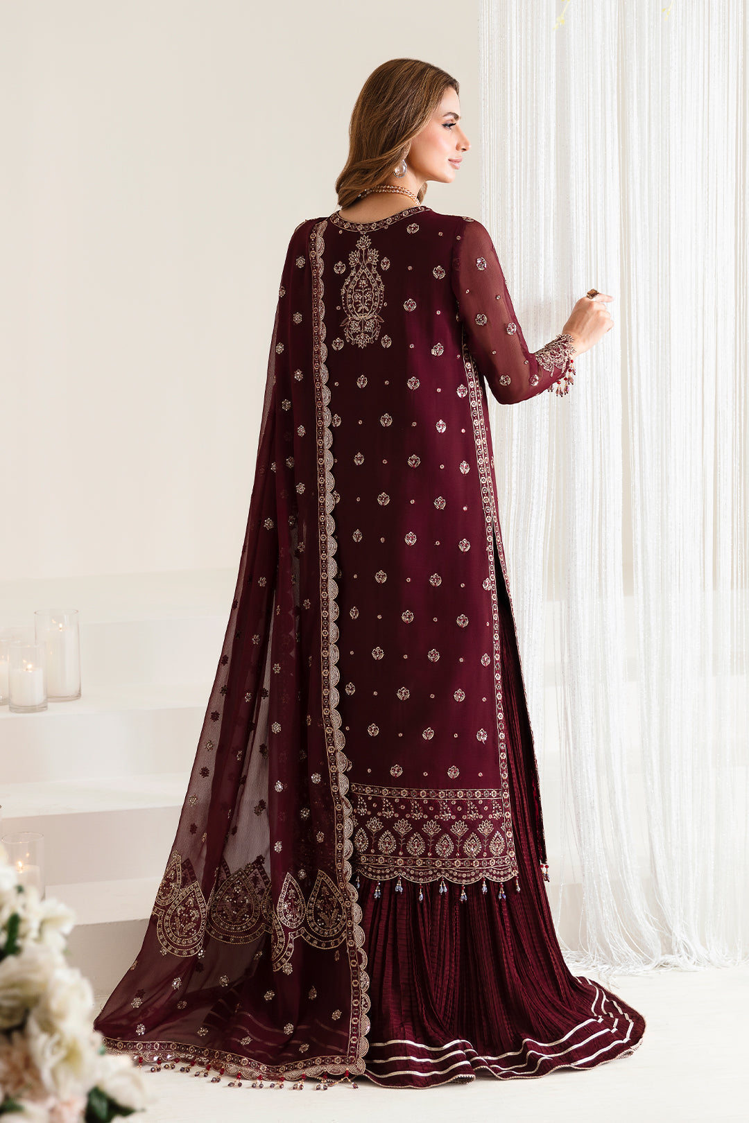 Alizeh | Reena Wedding Edits | AF-HM-4009-MEADOW - House Of Hania