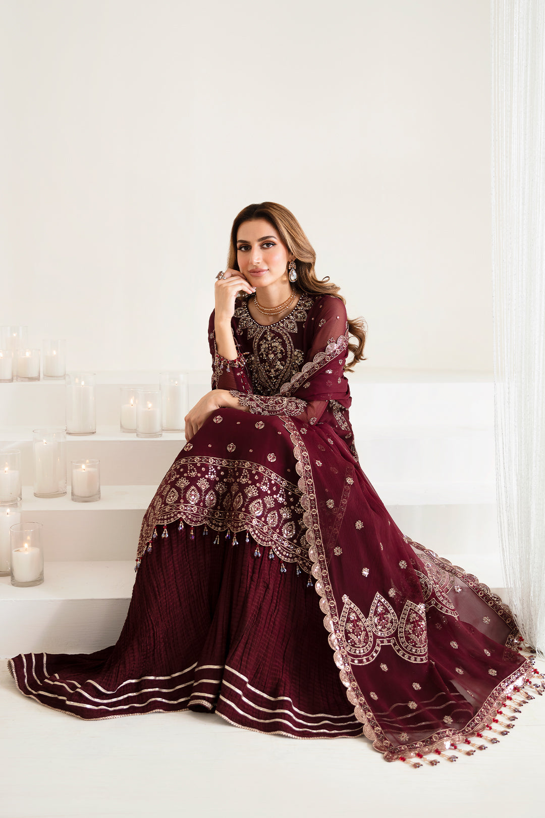 Alizeh | Reena Wedding Edits | AF-HM-4009-MEADOW - House Of Hania