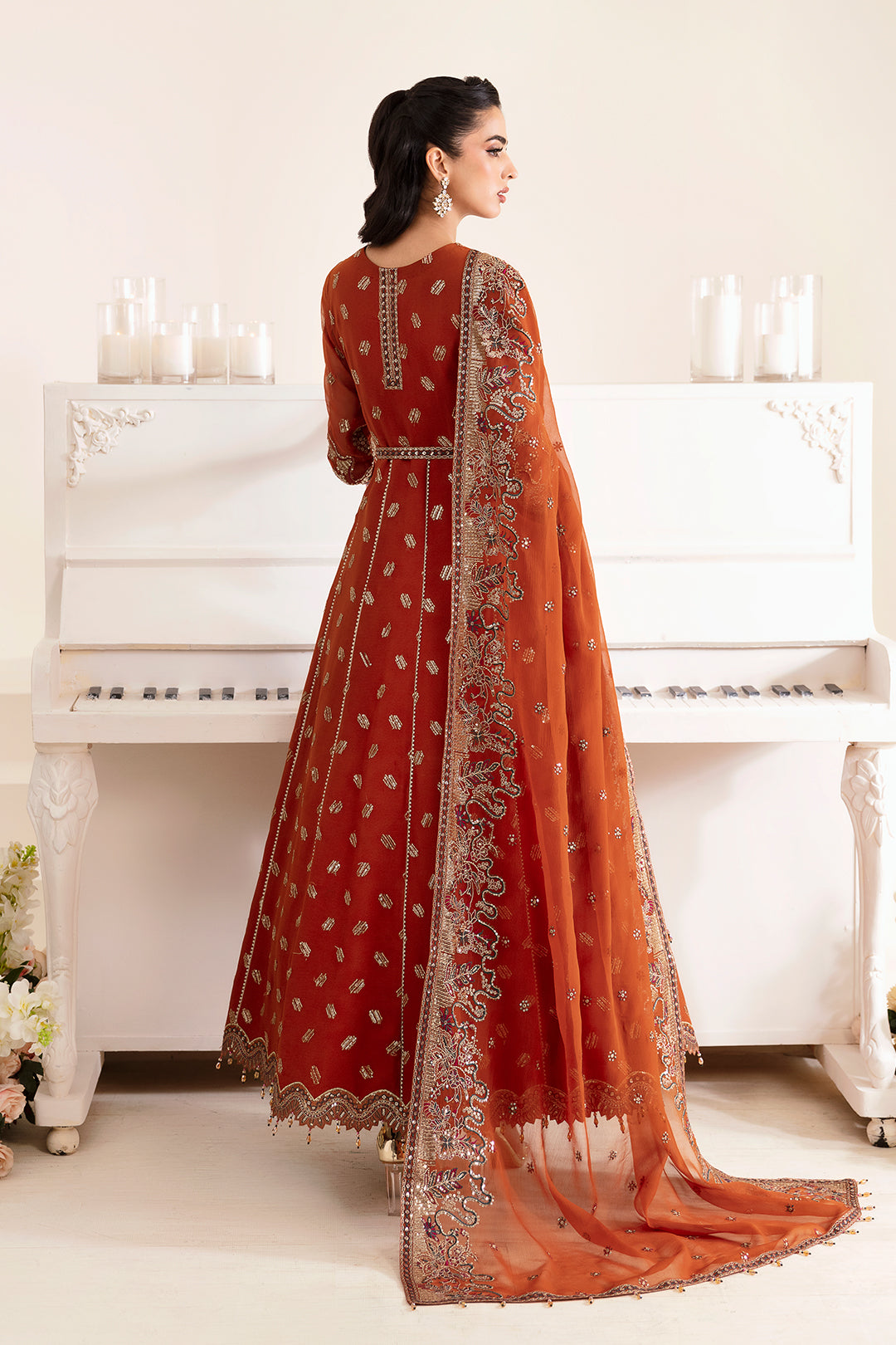 Alizeh | Reena Wedding Edits | AF-HM-4014-RUSTIC - House Of Hania