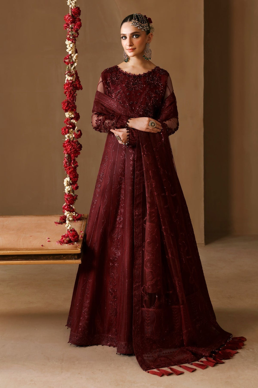 Alizeh | Reena Wedding Formals | AF-HM-4022-GULAB - House Of Hania