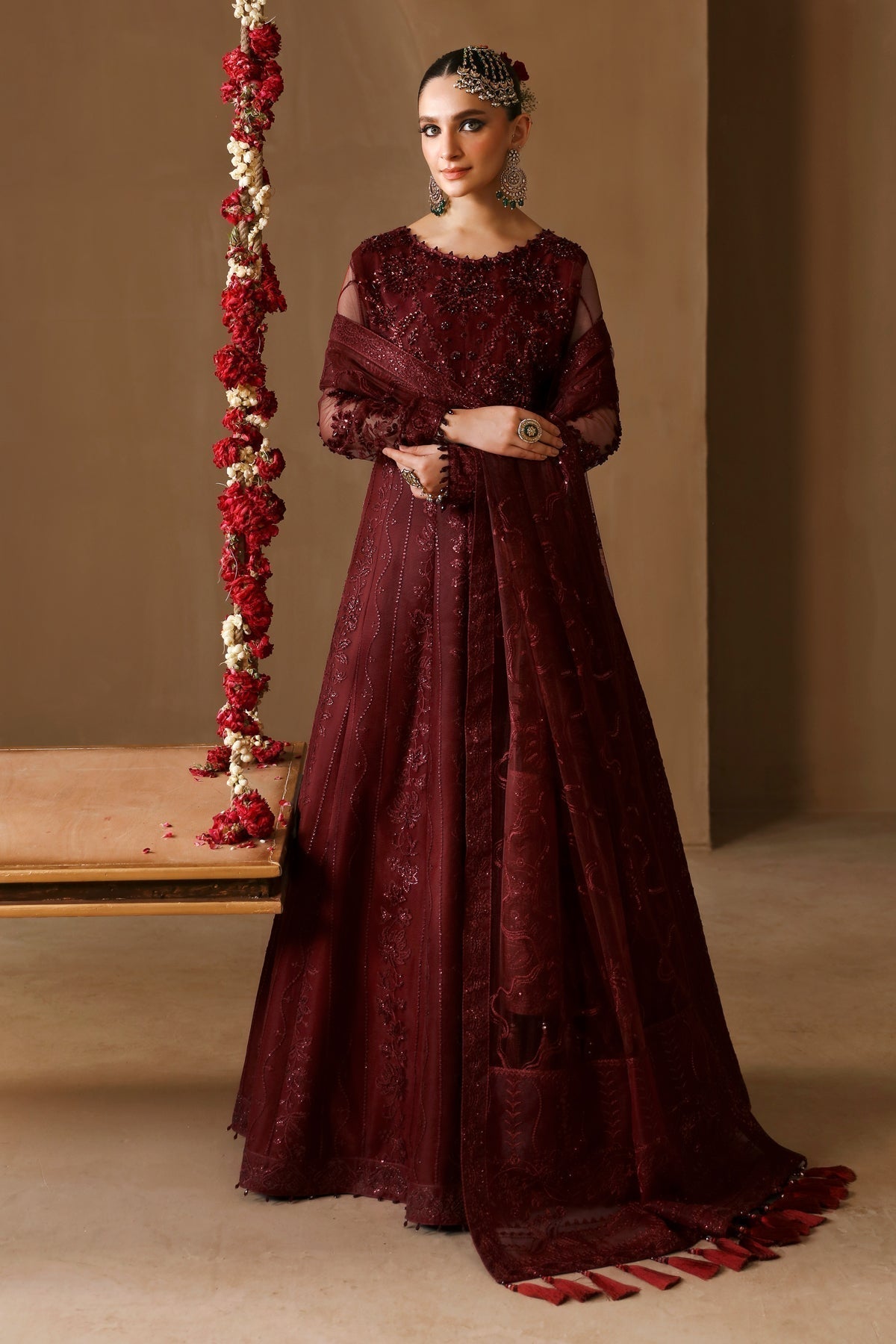 Alizeh | Reena Wedding Formals | AF-HM-4022-GULAB - House Of Hania