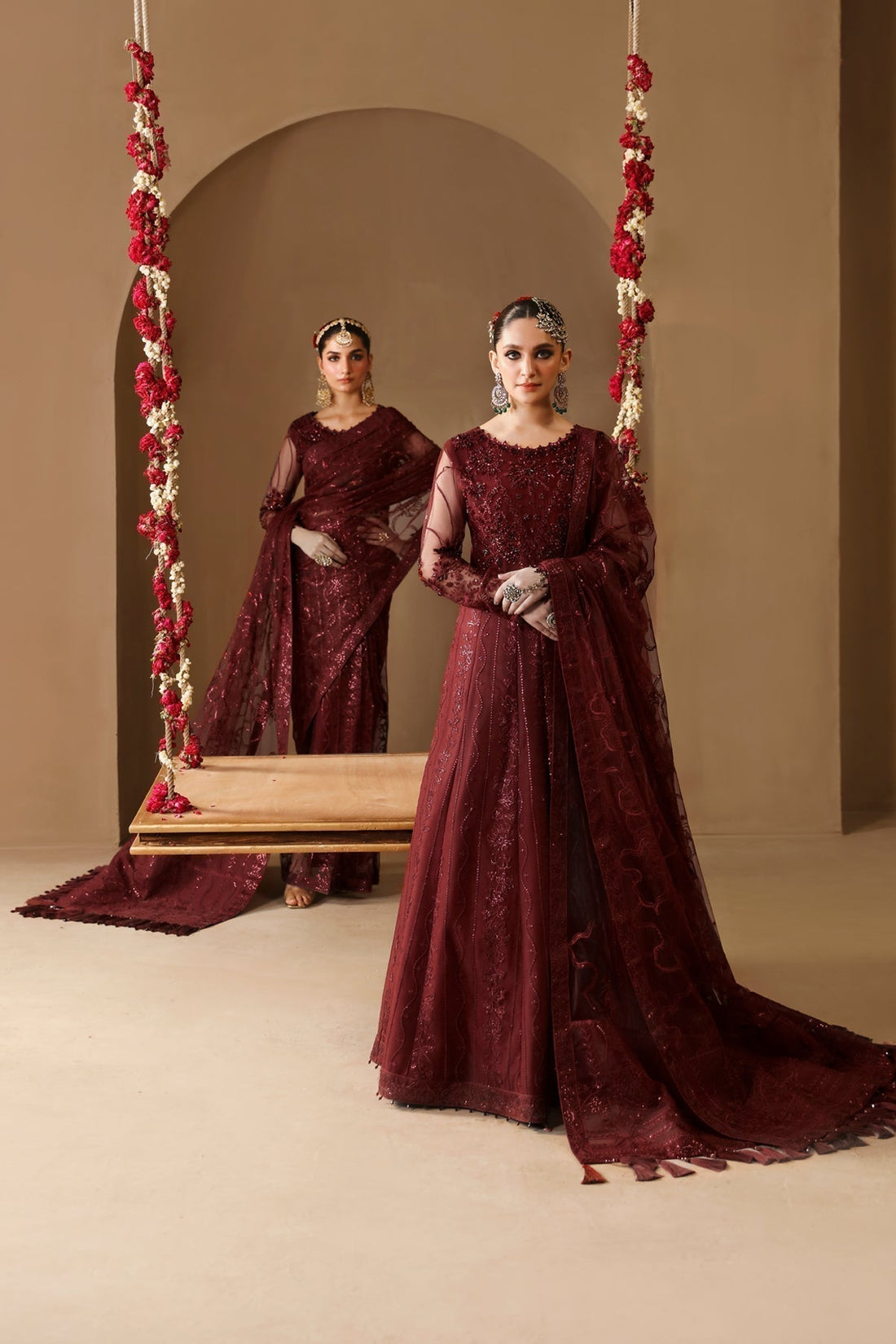 Alizeh | Reena Wedding Formals | AF-HM-4022-GULAB - House Of Hania