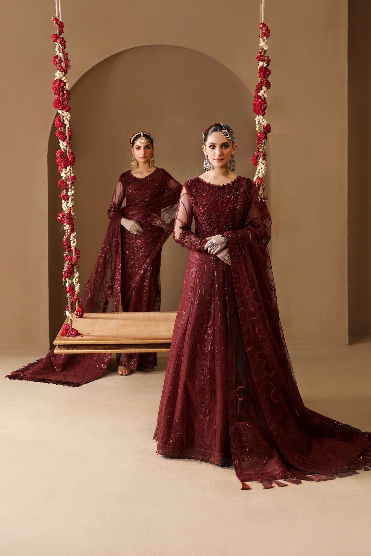 Alizeh | Reena Wedding Formals | AF-HM-4022-GULAB - House Of Hania