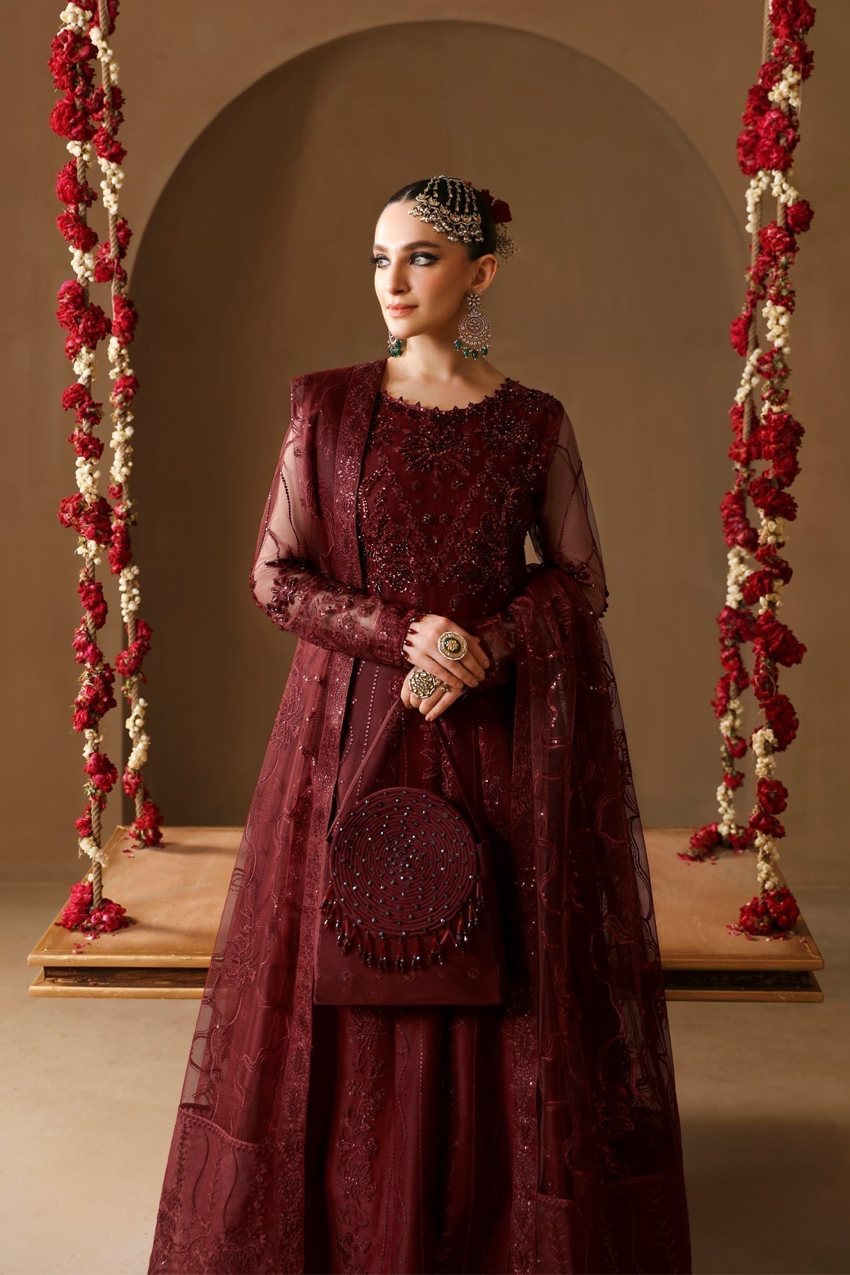Alizeh | Reena Wedding Formals | AF-HM-4022-GULAB - House Of Hania
