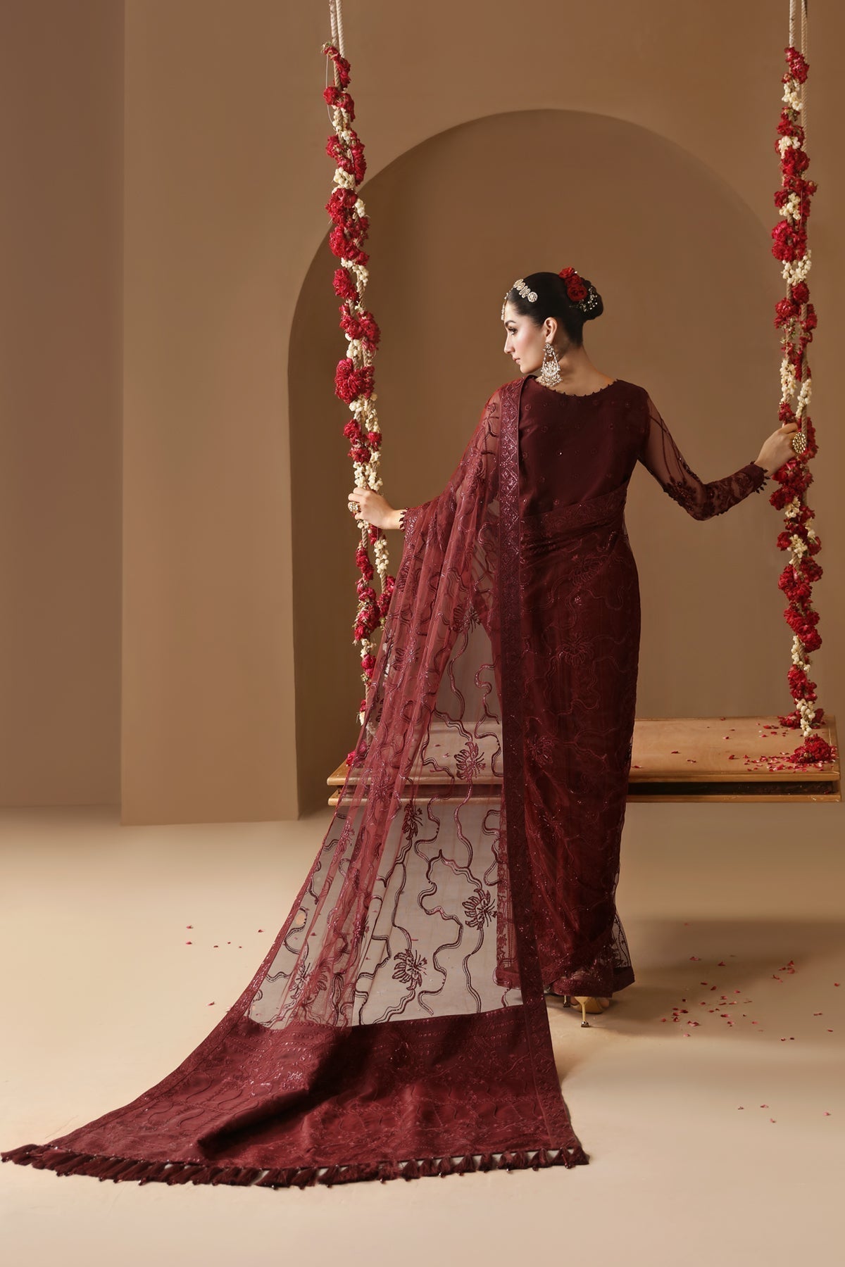Alizeh | Reena Wedding Formals | AF-HM-4022-GULAB - House Of Hania