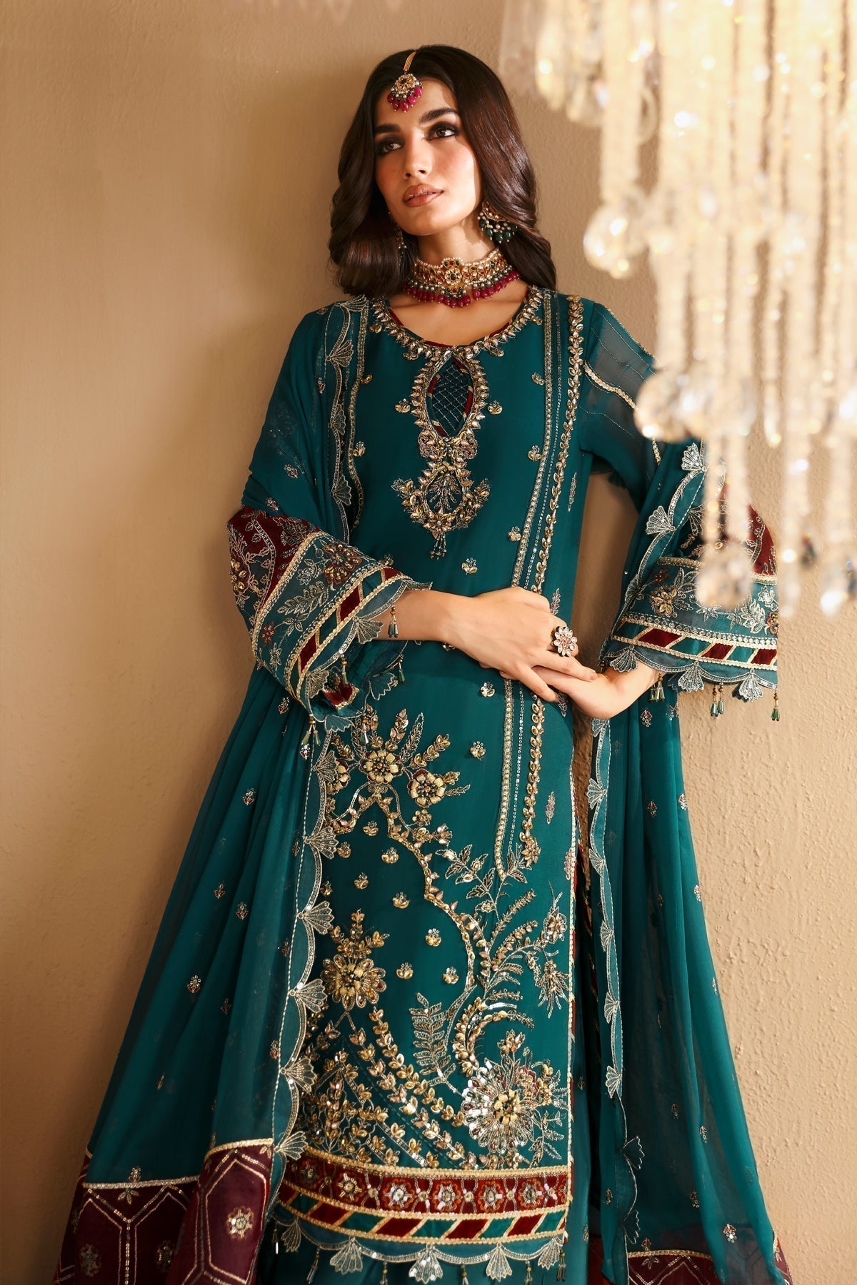 Alizeh | Reena Wedding Formals | AF-HM-4024-KHIVA - House Of Hania