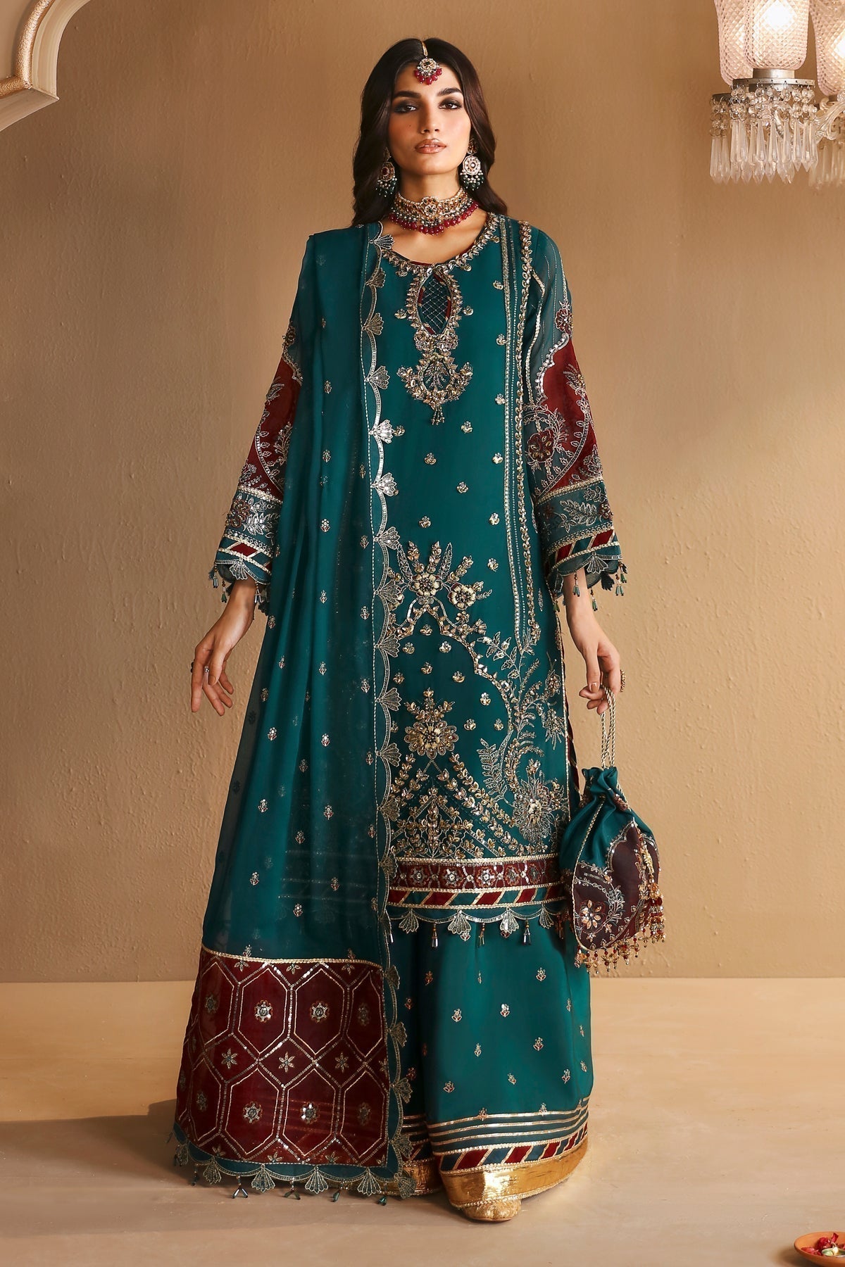 Alizeh | Reena Wedding Formals | AF-HM-4024-KHIVA - House Of Hania