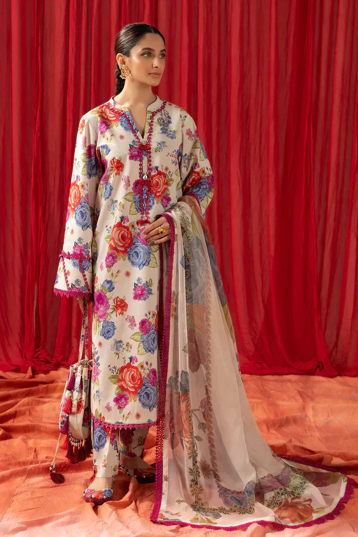 Alizeh | Sheen Lawn Prints 24 | LUNA ROSE - House Of Hania
