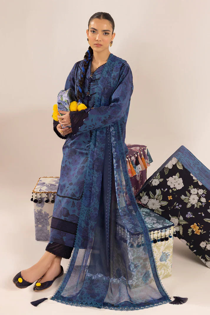 Alizeh | Sheen Lawn Prints 24 | Moonstone - House Of Hania
