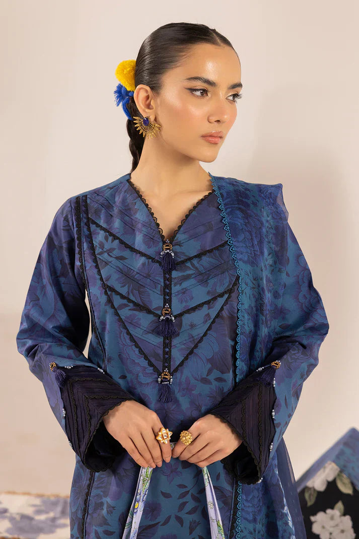 Alizeh | Sheen Lawn Prints 24 | Moonstone - House Of Hania